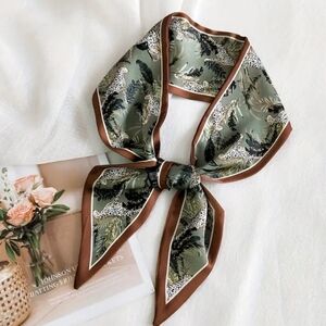 Twilly bag purse handbag scarf animal print